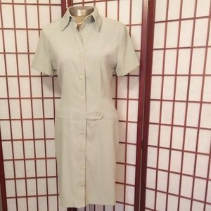 3/$25 CLOSET CLOSING PISTACHIO GREEN MIDI DRESS